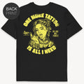One More Tattoo - Premium T-Shirt mit 2-seitigem Druck - Street Icon