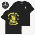 One More Tattoo - Premium T-Shirt mit 2-seitigem Druck - Street Icon