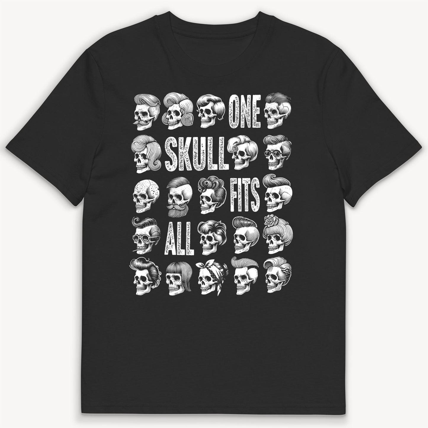 One Skull Fits All T-Shirt