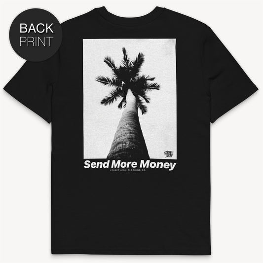 Plam Tree T-Shirt mit Backprint