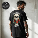 Parlez Vous T-Shirt, 2-seitiger Druck