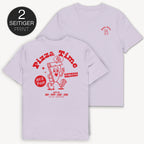 Pizza Time T-Shirt mit 2-seitigem Print - Street Icon