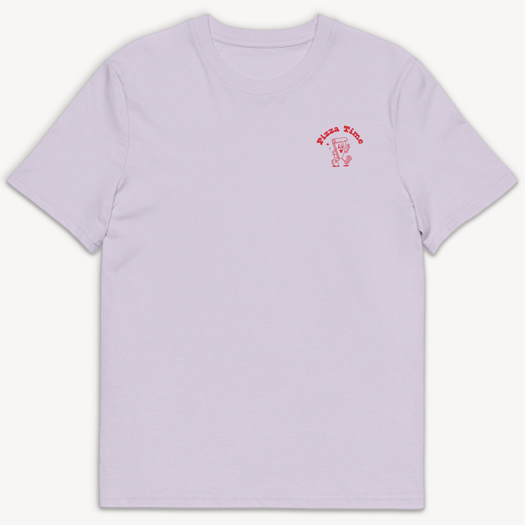 Pizza Time T-Shirt mit 2-seitigem Print - Street Icon