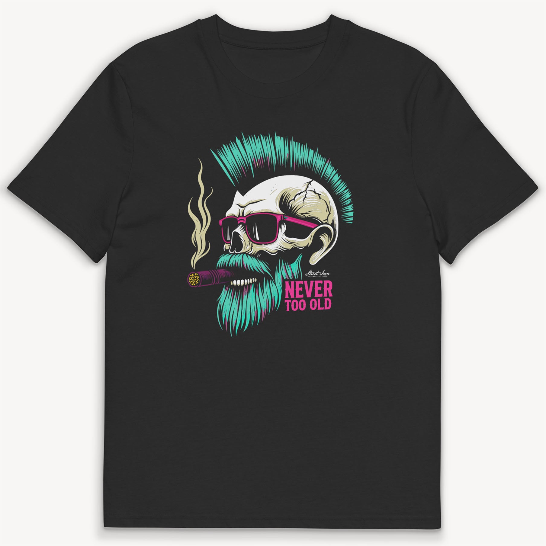 Punk Skull - T-Shirt - Street Icon