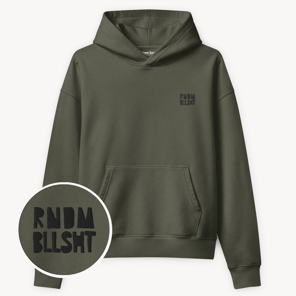 RNDM BLLSHT Premium Hoodie mit Bruststick