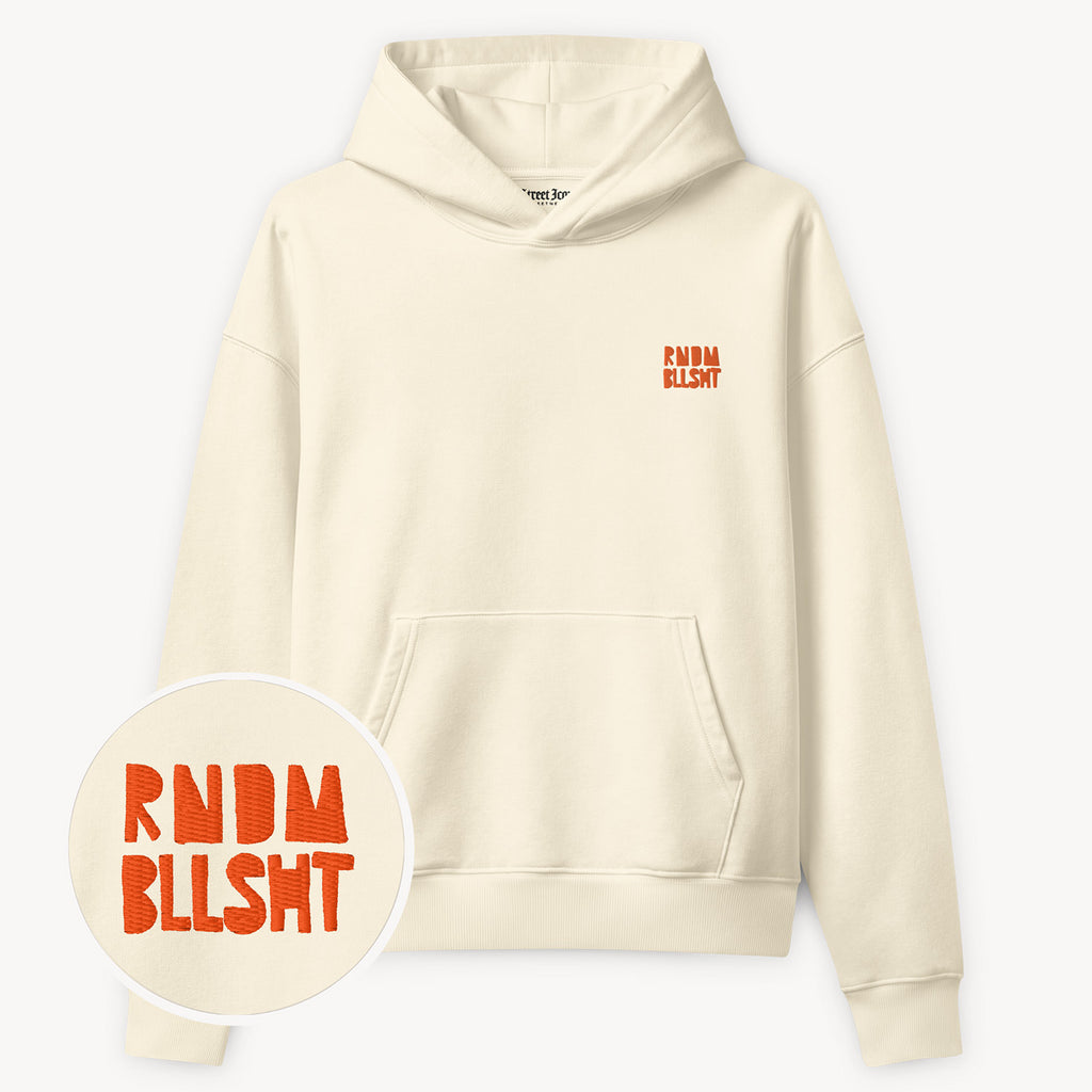 RNDM BLLSHT Premium Hoodie mit Bruststick