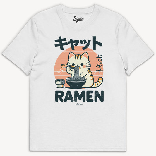 Ramen Kitty - Premium T-Shirt