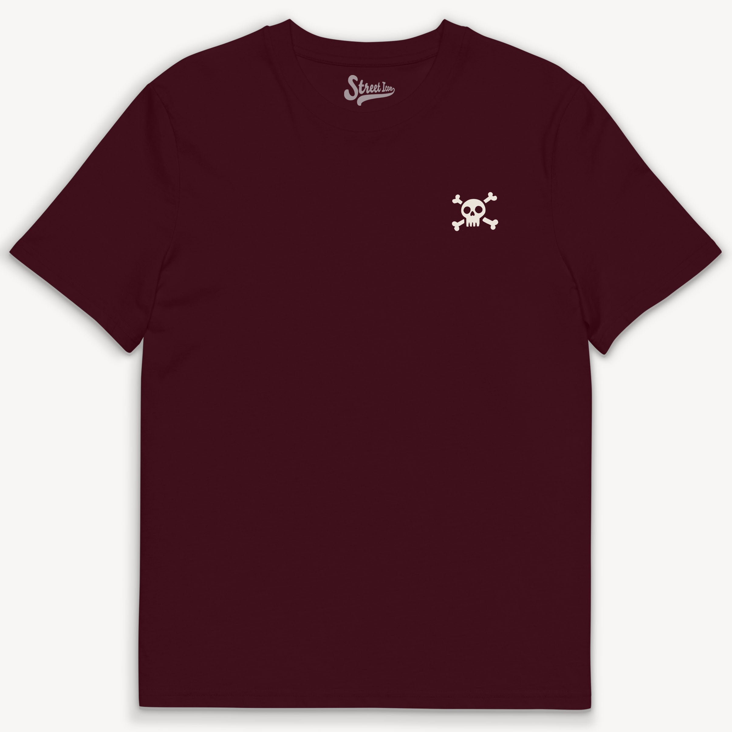 Raven Skull - Premium T-Shirt mit 2-seitigem Druck - Street Icon