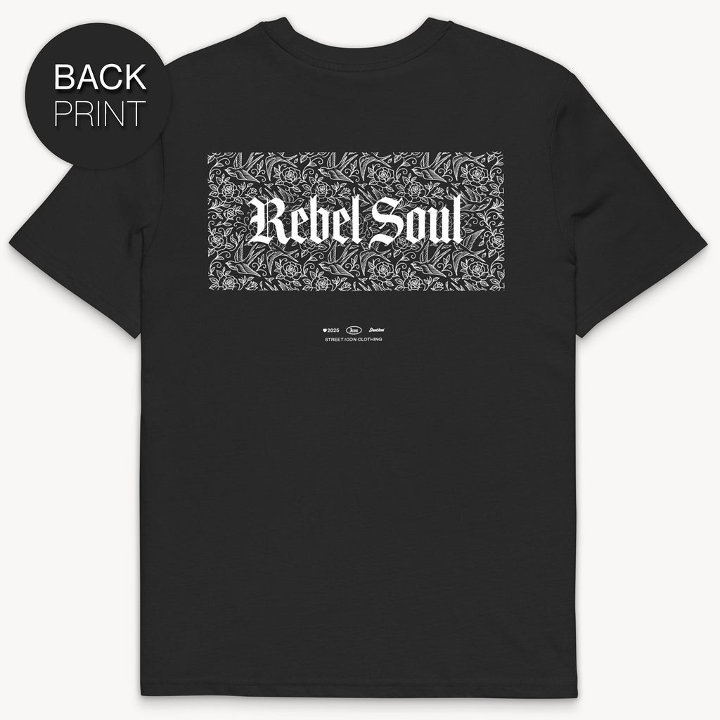 Rebel Soul T-Shirt, 2-seitiger Print