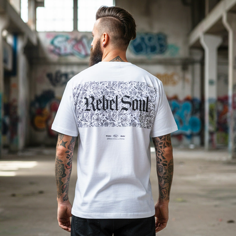 Rebel Soul T-Shirt, 2-seitiger Print