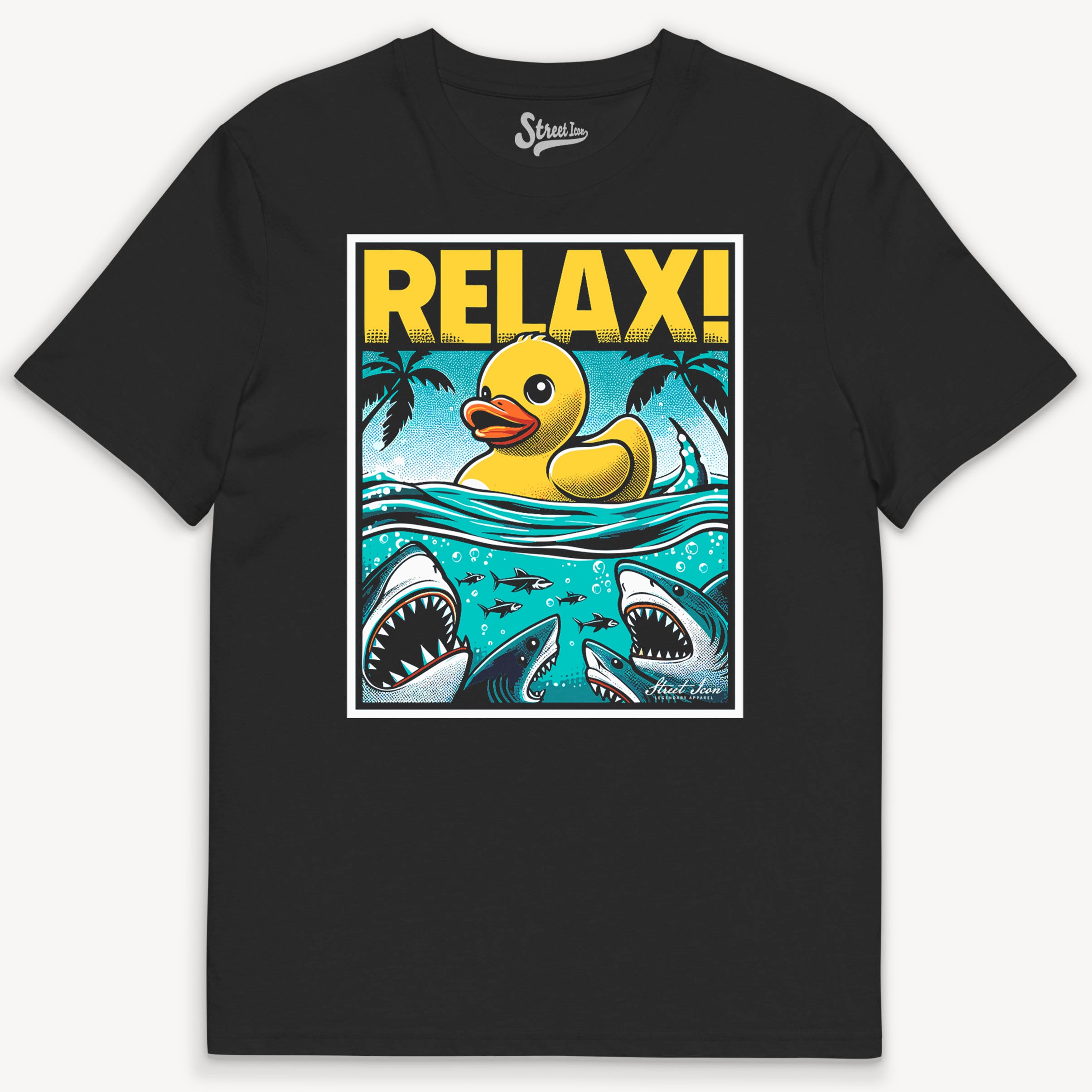 Relax | Ducky - Premium T-Shirt - Street Icon