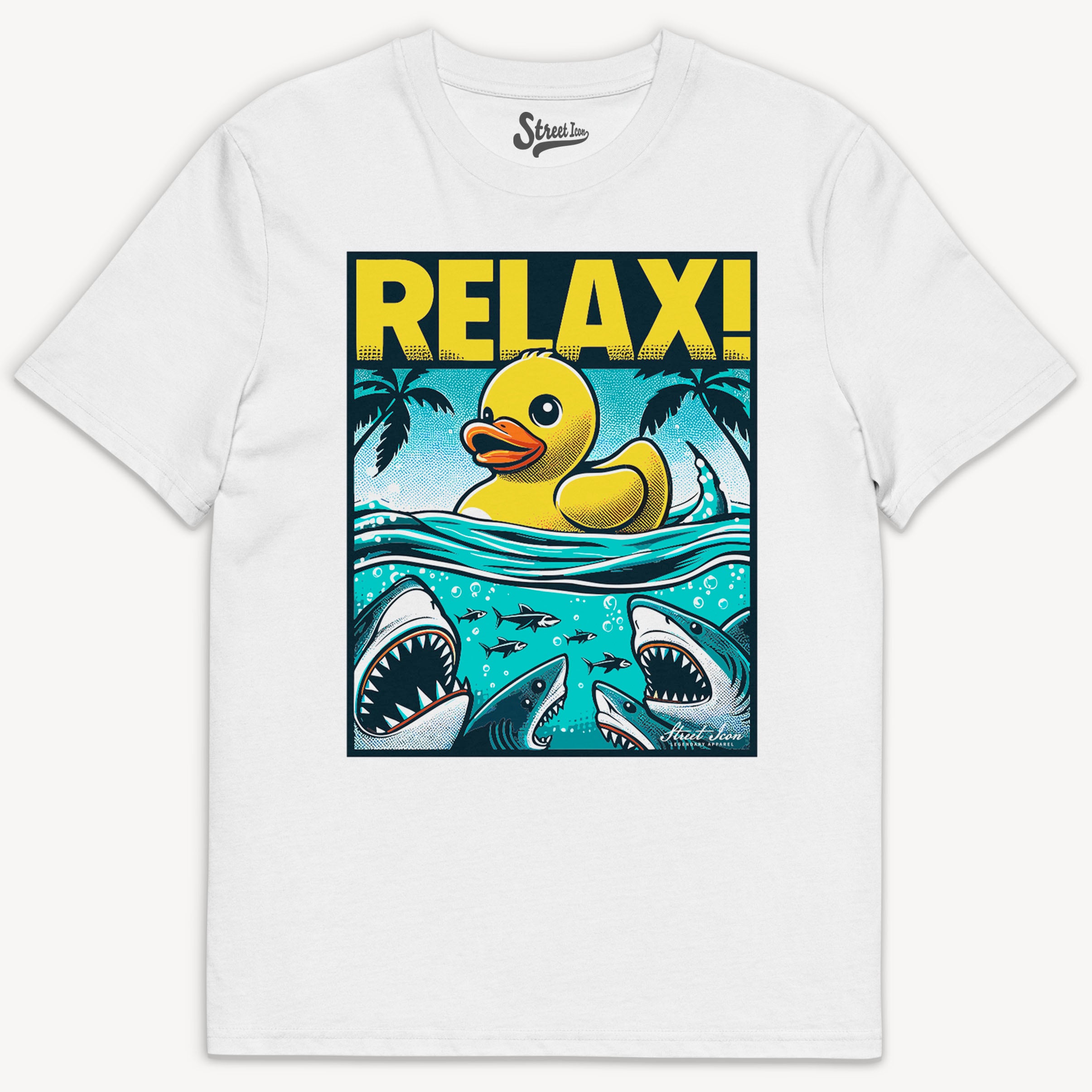 Relax | Ducky - Premium T-Shirt - Street Icon