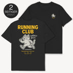 Catletics Running T-Shirt mit 2-seitigem Print