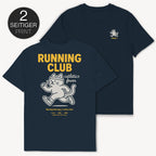 Catletics Running T-Shirt mit 2-seitigem Print