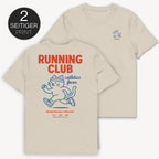 Catletics Running T-Shirt mit 2-seitigem Print