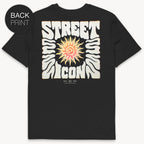 Street Icon Flame T-Shirt mit 2-seitigem Print