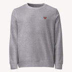 Street Icon Bio-Baumwoll Sweatshirt, mit Bruststick