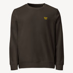 Street Icon Bio-Baumwoll Sweatshirt, mit Bruststick