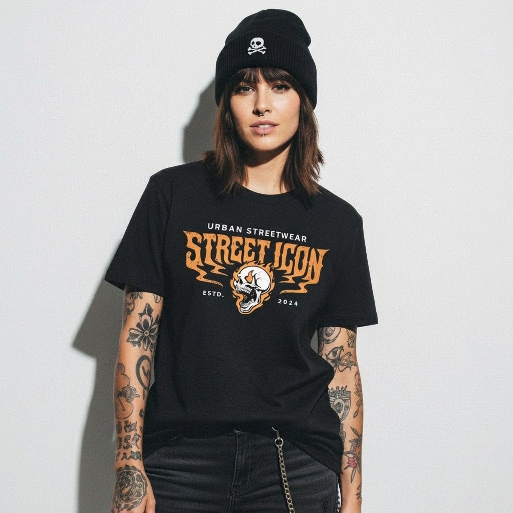 Street Icon Signet CREW T-Shirt