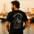 Salz Im Blut T-Shirt mit 2-seitigem Print - Street Icon