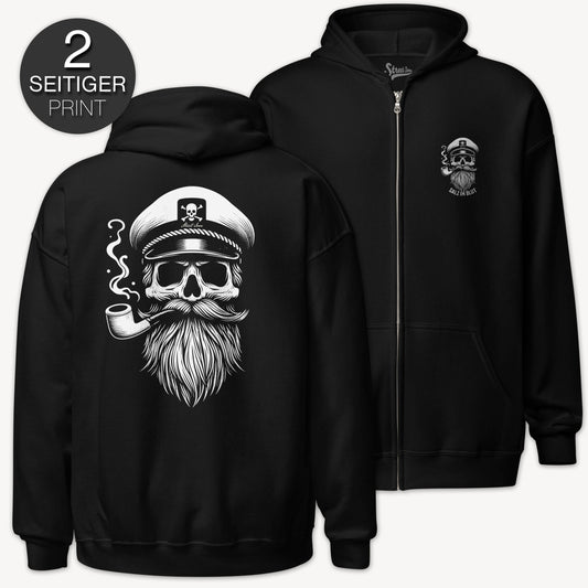 Salt in the Blood - Zip Hoodie with 2-sided print