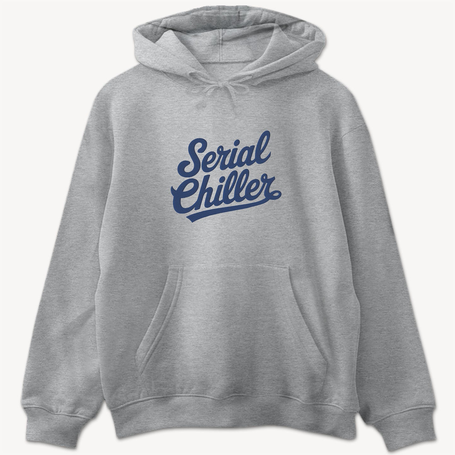 Serial Chiller Hoodie mit Stickerei