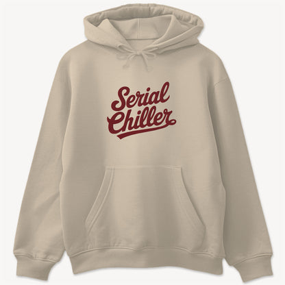 Serial Chiller Hoodie mit Stickerei