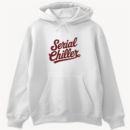 Serial Chiller Hoodie mit Stickerei