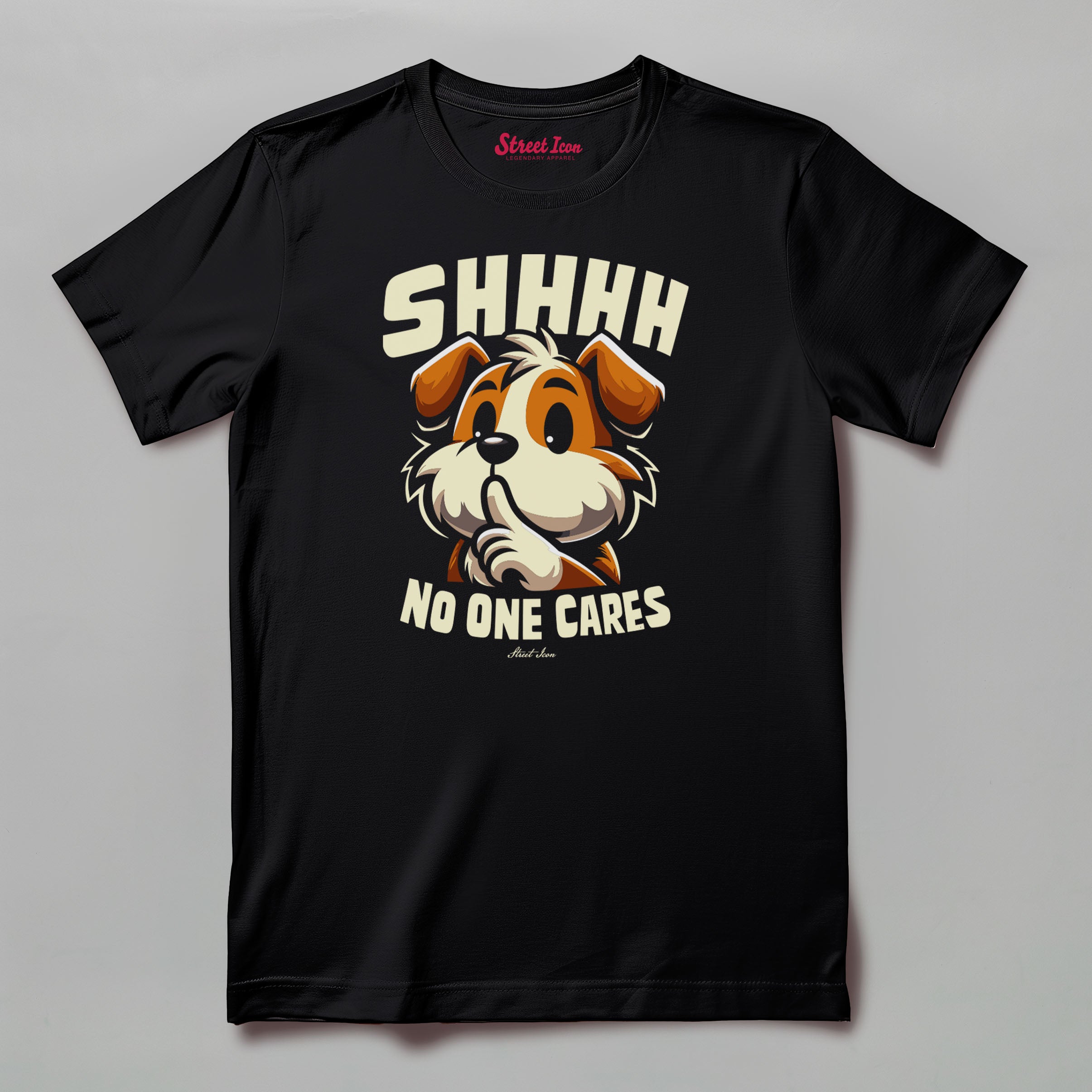 Shh Doggy - T-Shirt - Street Icon