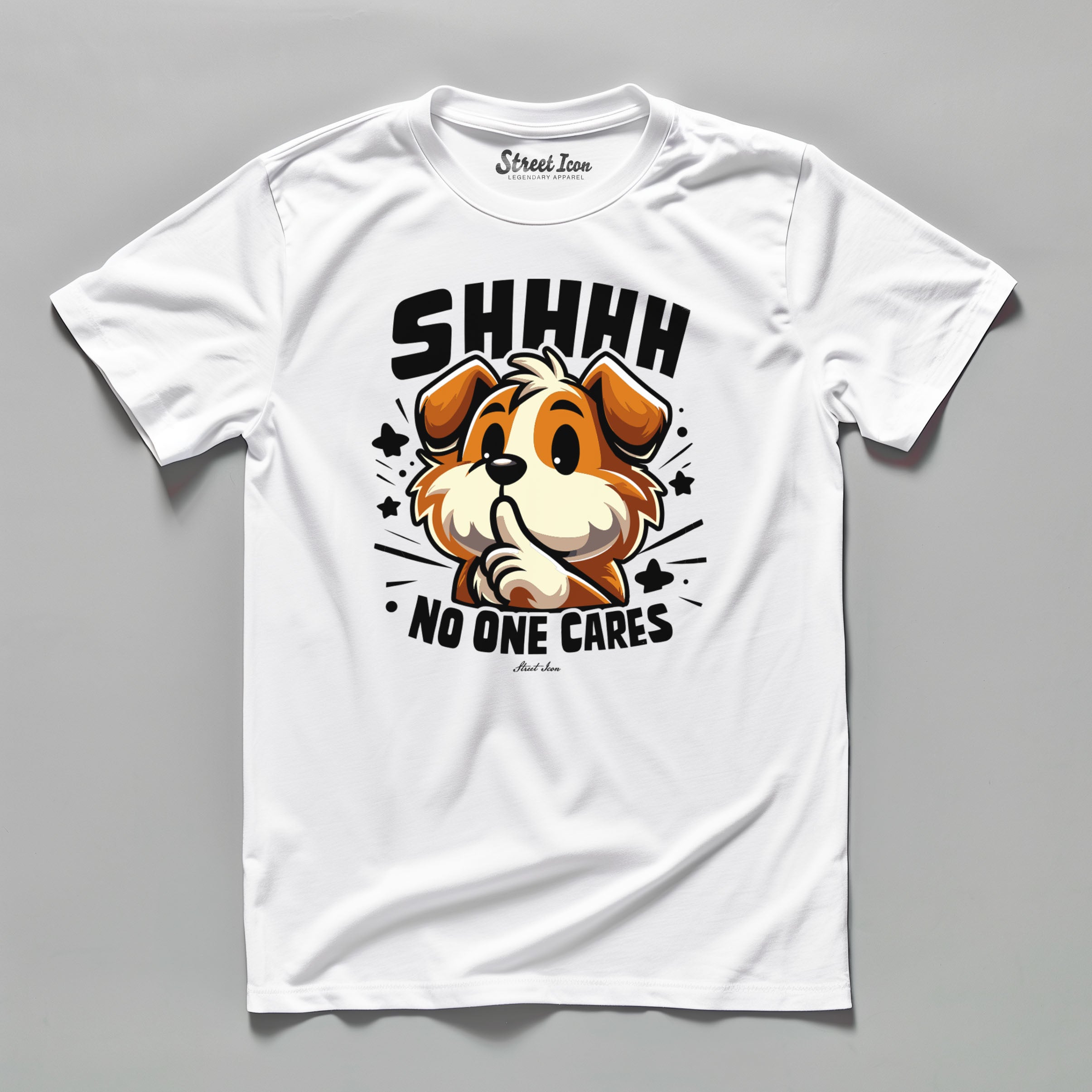 Shh Doggy - T-Shirt - Street Icon