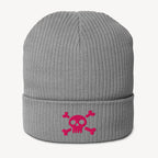 Skull Beanie mit Stickmotiv