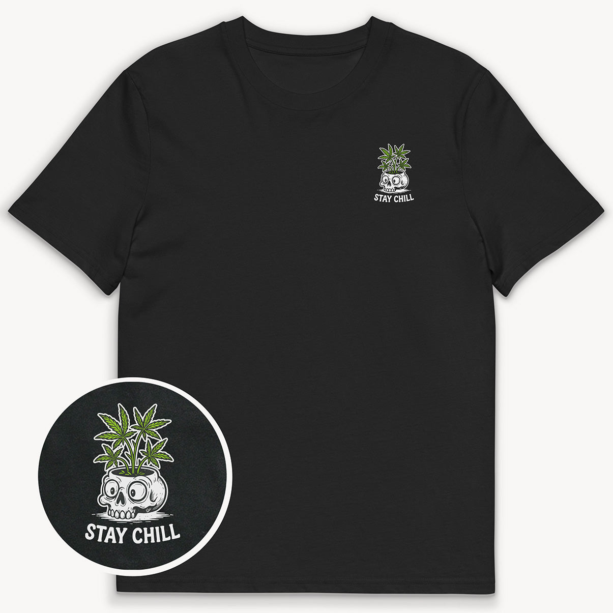 Stay Chill Skull - T-Shirt