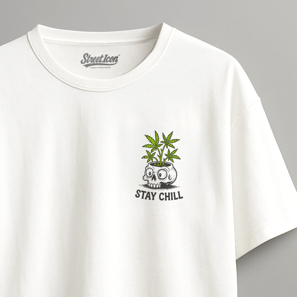 Stay Chill Skull - T-Shirt
