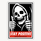 Stay Positive Aufkleber