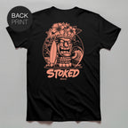 Stoked Totem | Premium T-Shirt mit Back Print - Street Icon