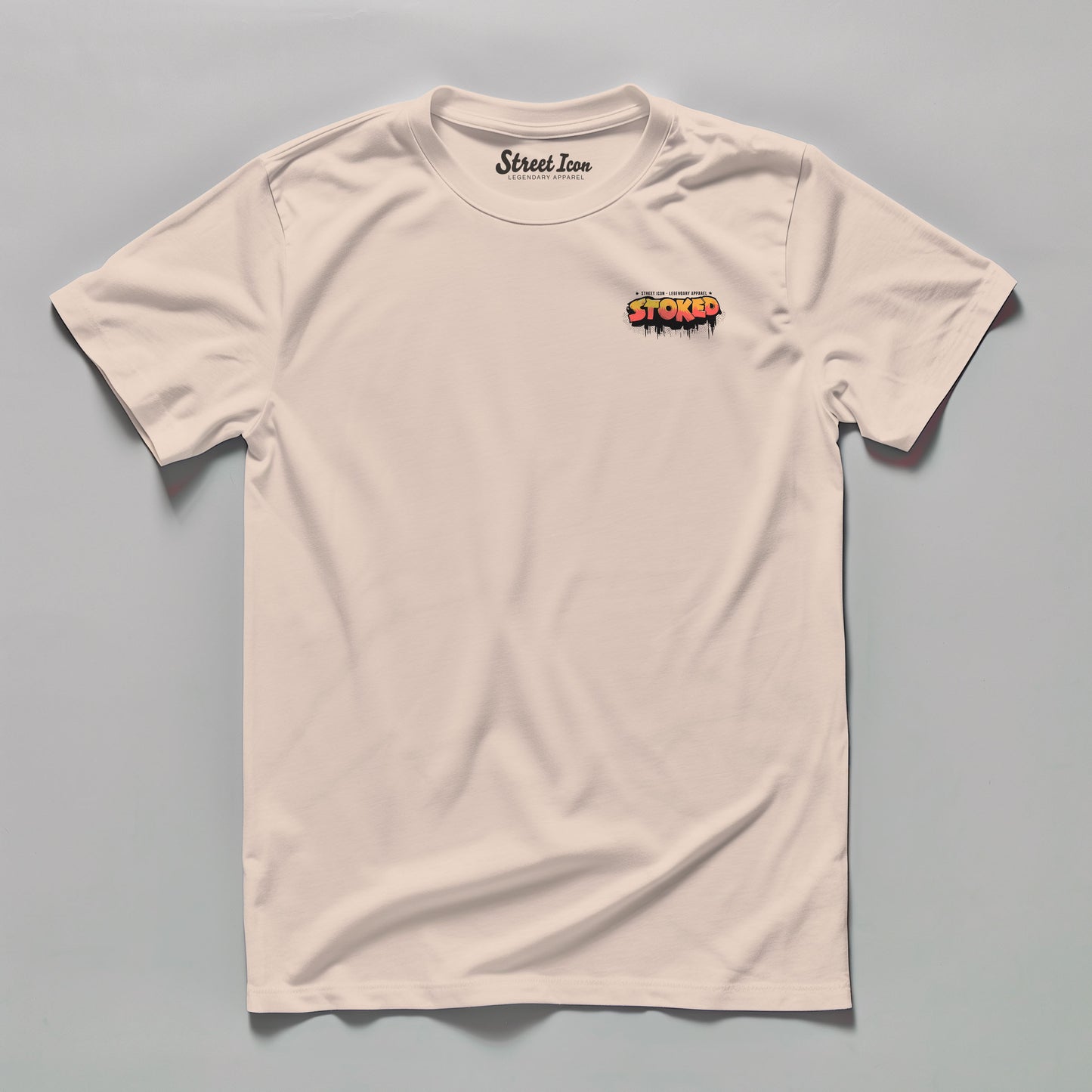 Stoked - Premium T-Shirt with 2-sided print