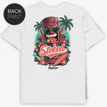 Stoked Tiki T-Shirt mit 2-seitigem Print - Street Icon