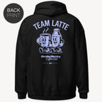 Team Latte - Zip Hoodie mit 2-seitigem Druck - Street Icon