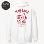 Team Latte - Zip Hoodie mit 2-seitigem Druck - Street Icon