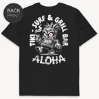 Tiki Surf Bar - T-Shirt mit 2-seitigem Druck - Street Icon