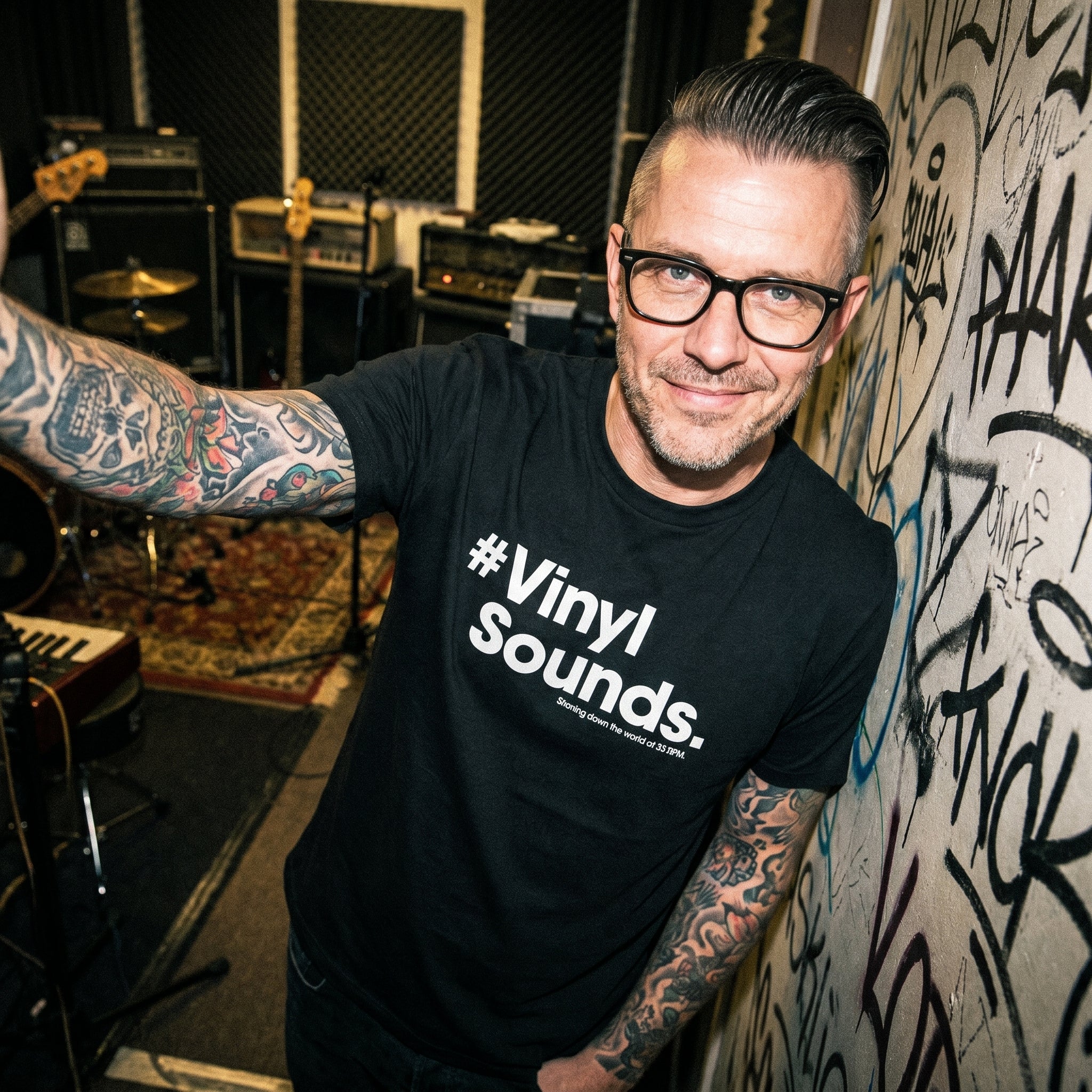 Vinyl Sounds Premium Organic Shirt