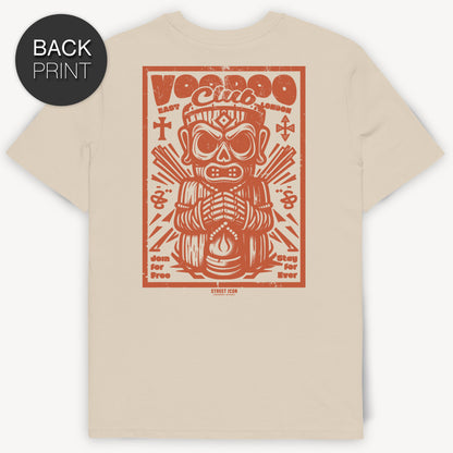 Voodoo Club - Premium T-Shirt with 2-sided print