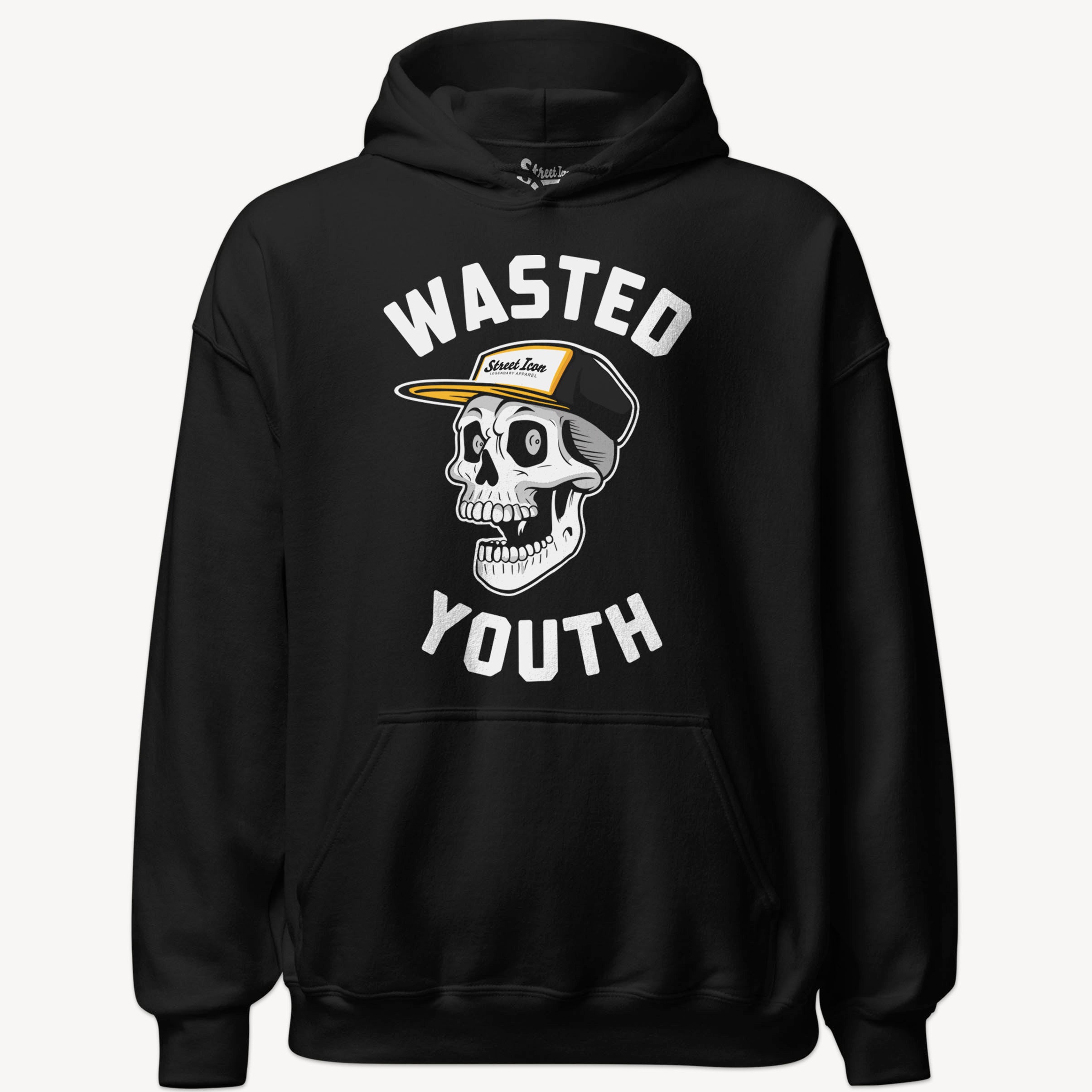 Wasted Skate Skull - Hoodie - Street Icon