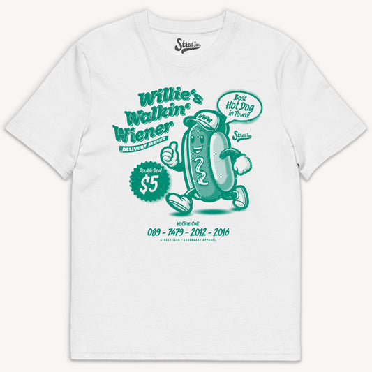 Willie's Walkin' Wiener - Premium T-Shirt