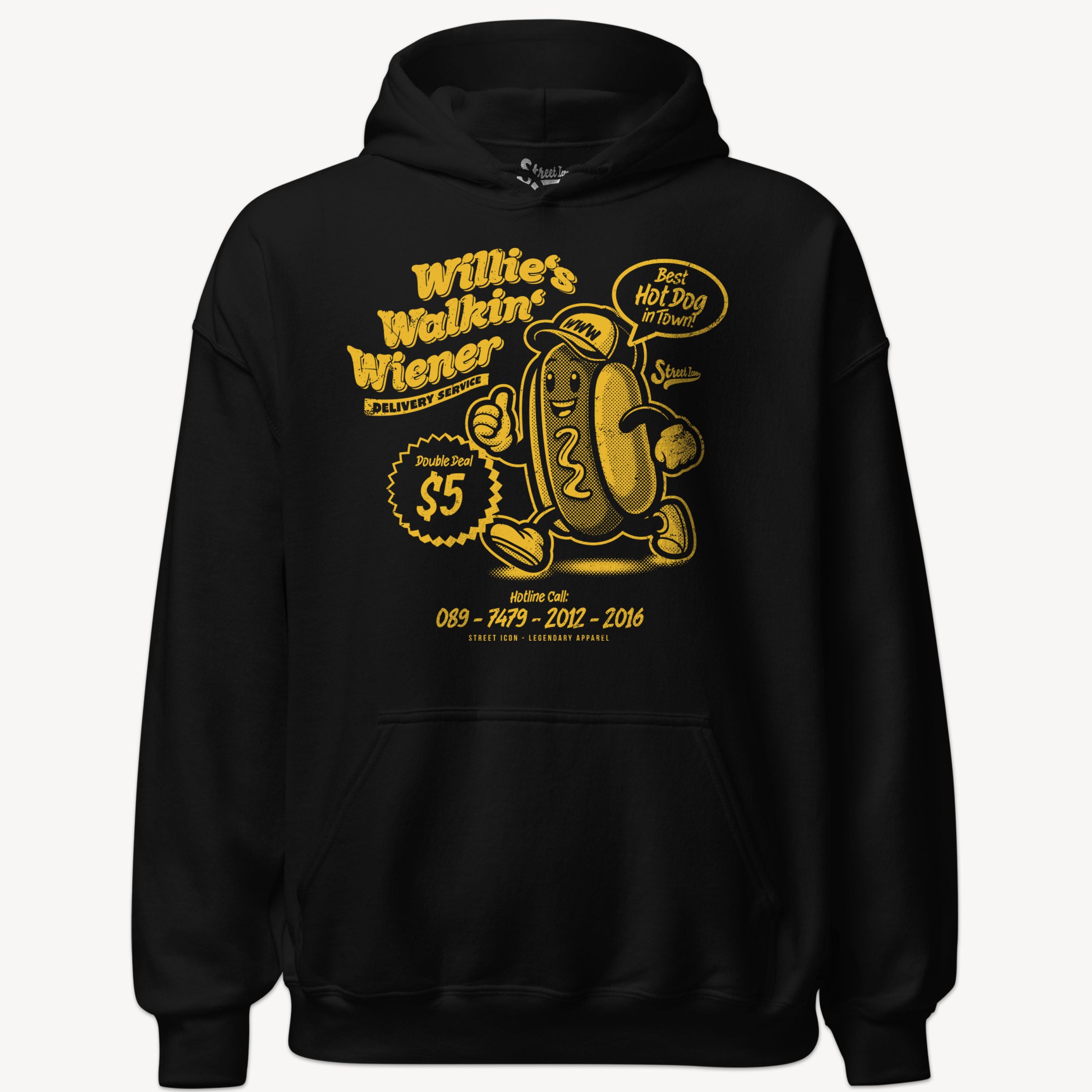 Willie's Walkin' Wiener - Hoodie - Street Icon