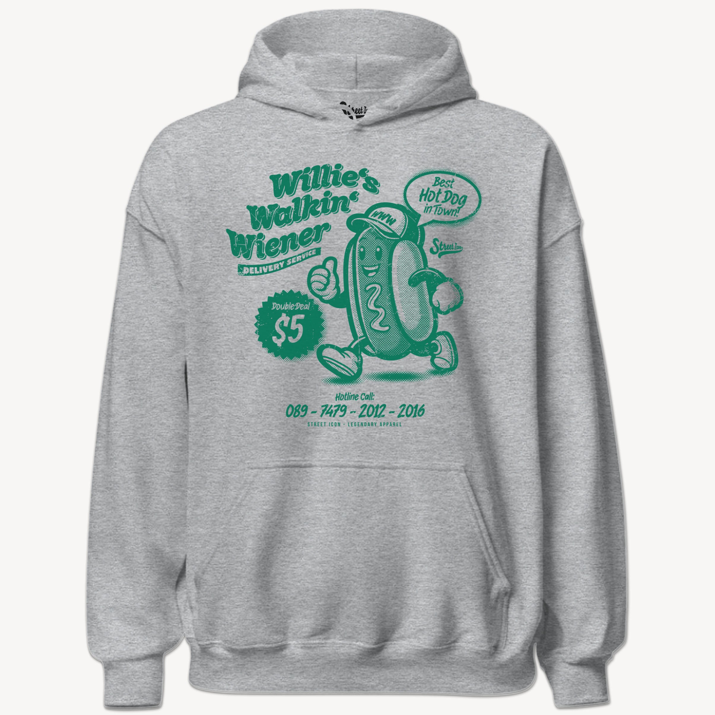 Willie's Walkin' Wiener - Hoodie - Street Icon