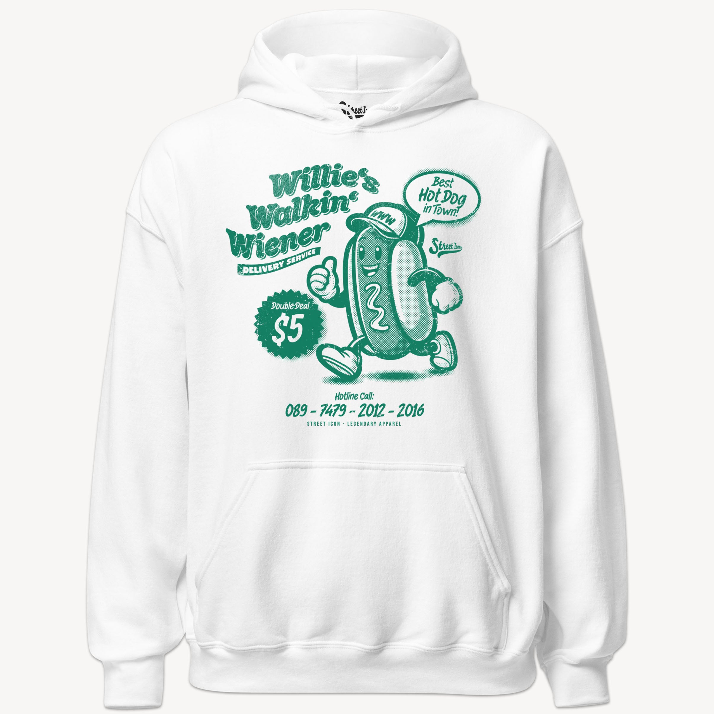 Willie's Walkin' Wiener - Hoodie - Street Icon