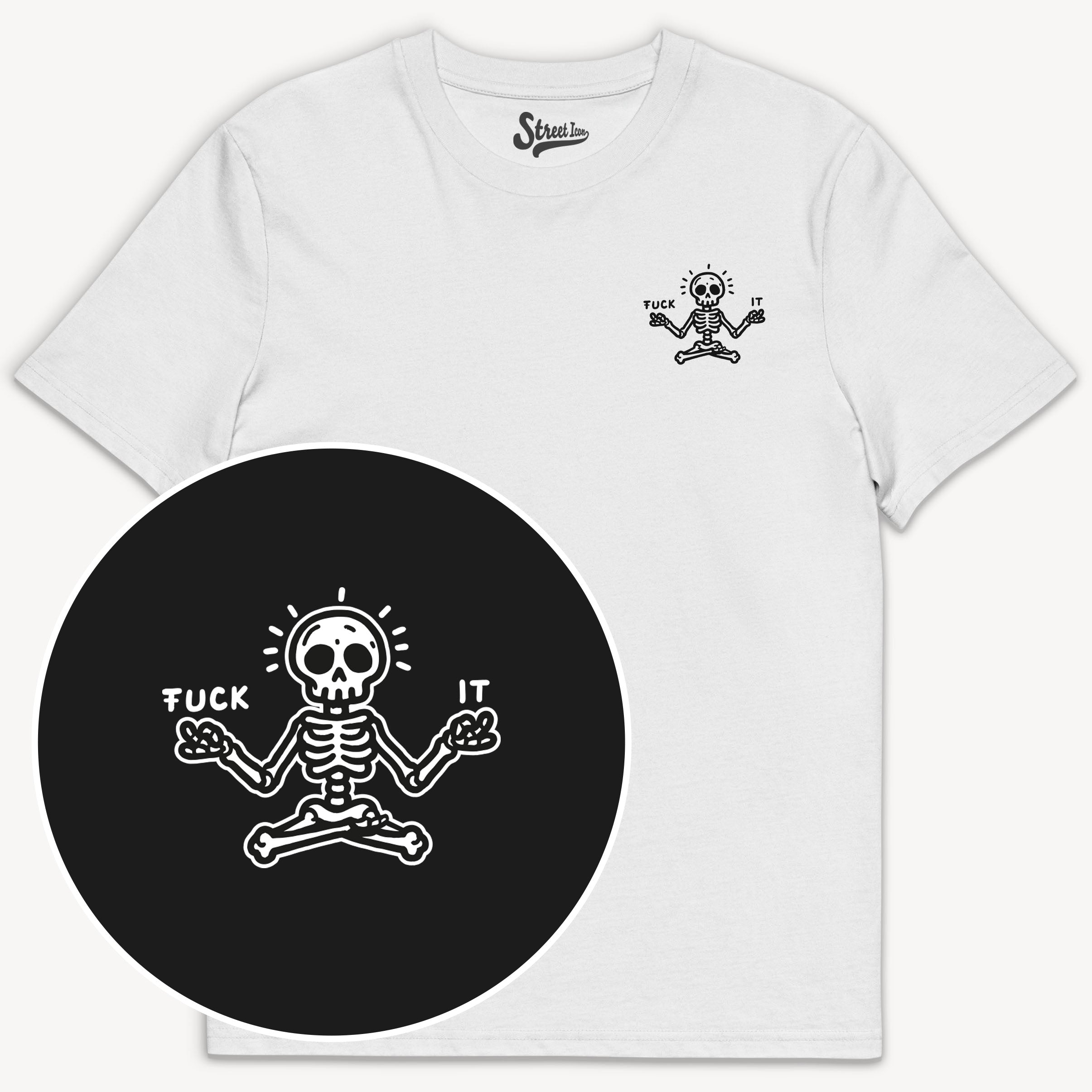 Yoga Skull - Premium T-Shirt - Street Icon