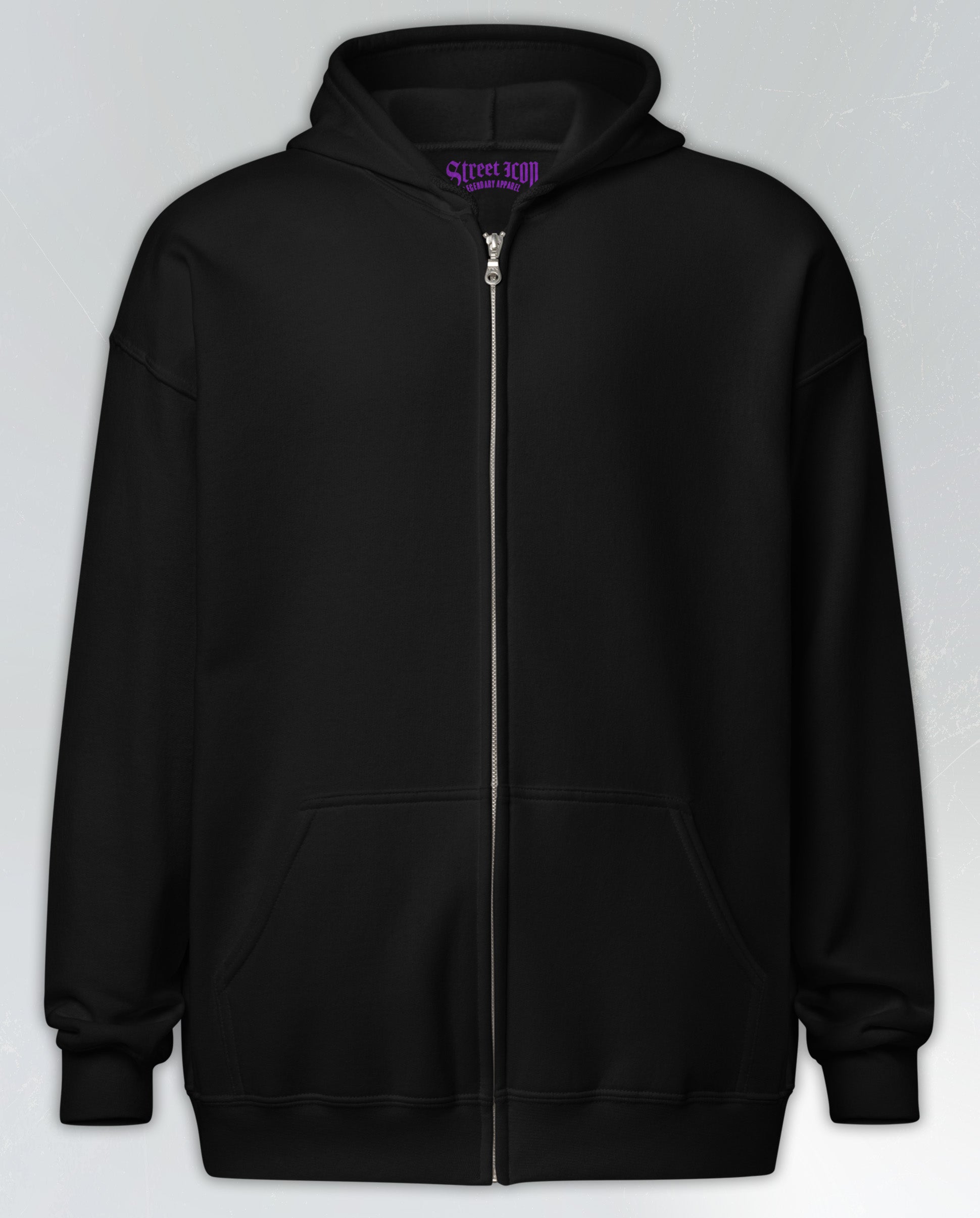 Never Too Old To Rock - Zip Hoodie - Street Icon