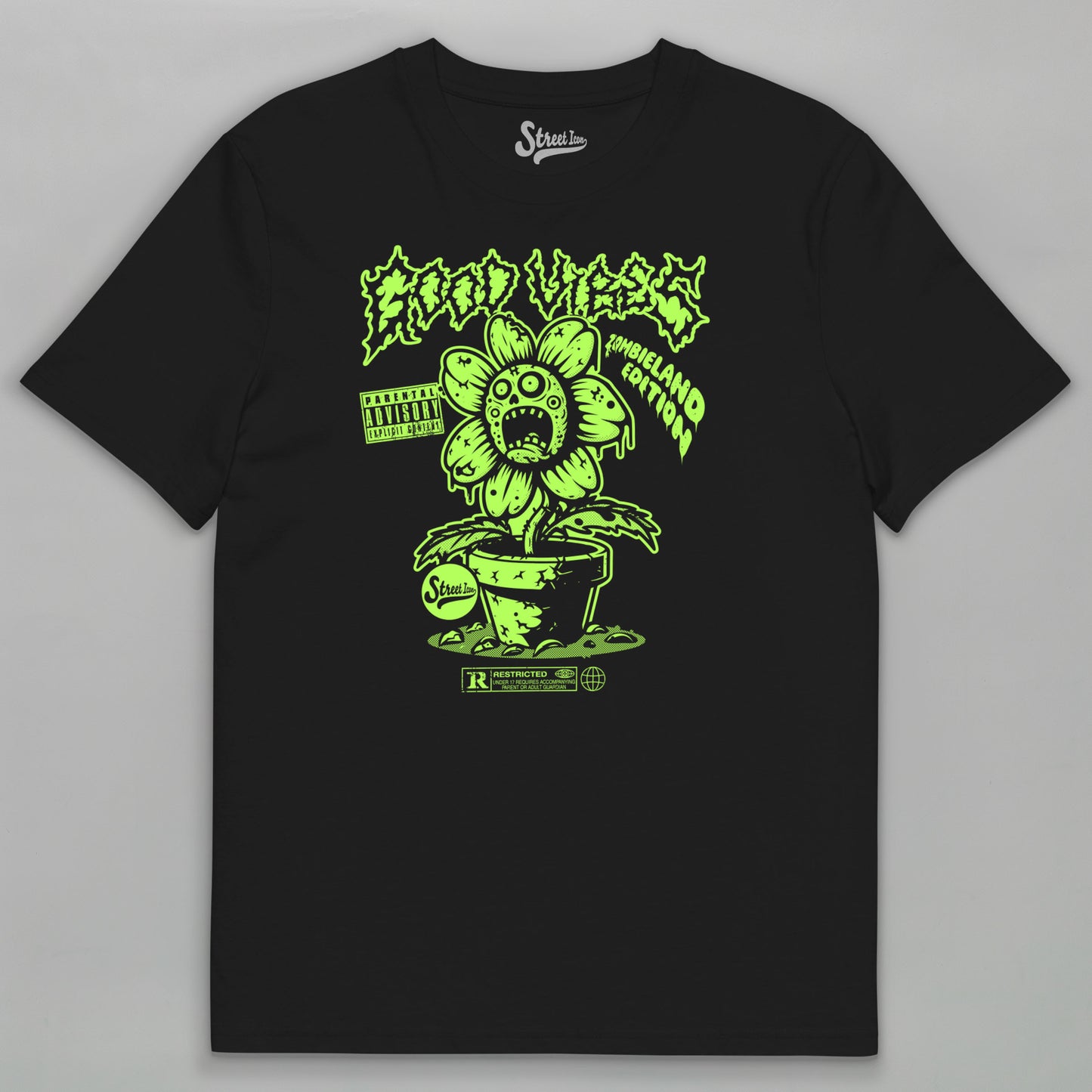 Zombie Flower Vibes - T-Shirt